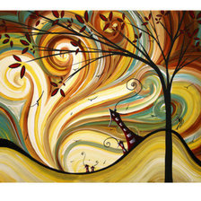 Схема вышивки «природа»