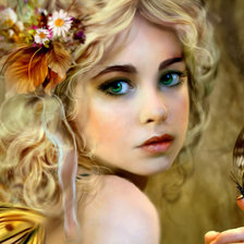 Схема вышивки «девочка»