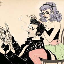 Схема вышивки «пара»