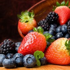 Схема вышивки «ягодки»