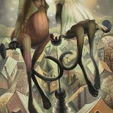 Схема вышивки «на крыше»