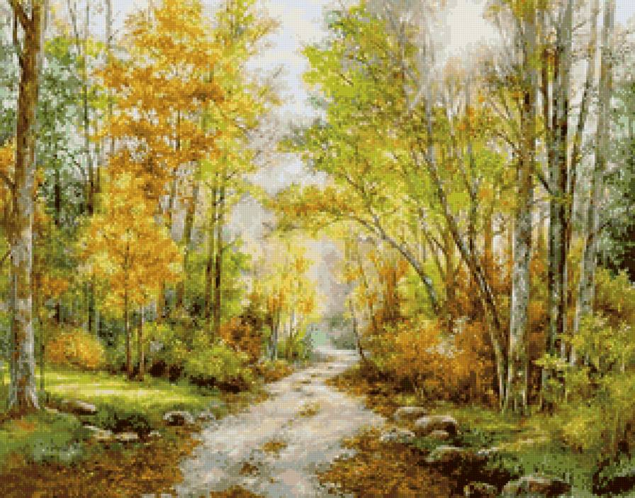 №69124 - природа, пейзаж, картина - предпросмотр