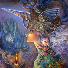 Схема вышивки «единорог»