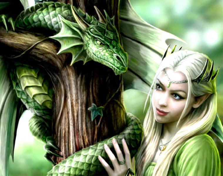 Дракон 1 - фэнтази - оригинал