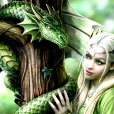 Схема вышивки «Дракон 1»