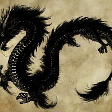 Схема вышивки «Дракон 4»