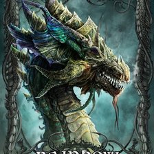 Схема вышивки «Радужный Дракон»