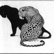 Схема вышивки «Двое 2»