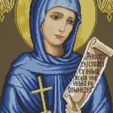 Схема вышивки «Именная икона Фотиния(Светлана)»