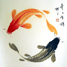 Схема вышивки «инь ян»