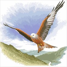 Схема вышивки «орел»