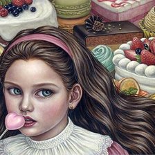 Схема вышивки «сладости»