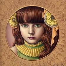 Схема вышивки «девочка3»