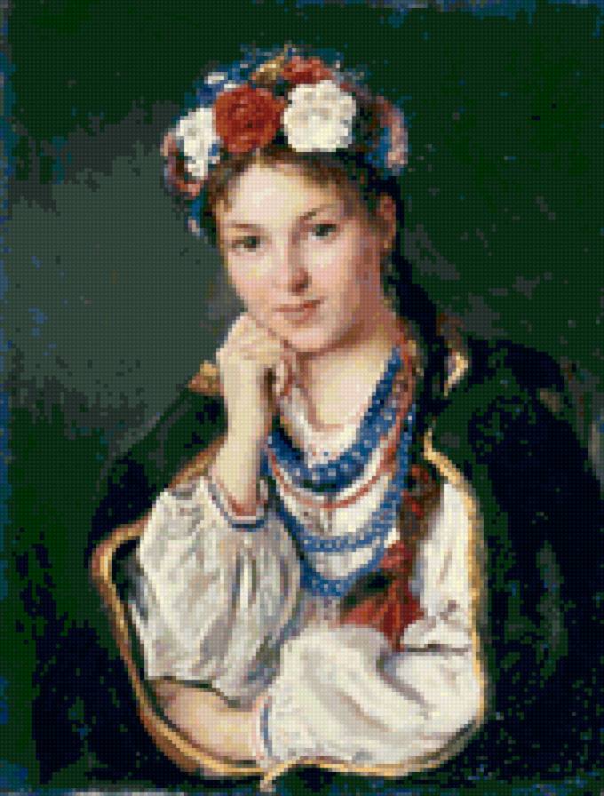 україночка - портрет, девушка, украинка - предпросмотр