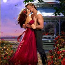 Схема вышивки «романтика»