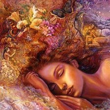 Схема вышивки «в царстве Морфея»