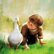 Схема вышивки «Забавная прогулка»