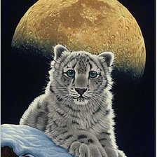 Схема вышивки «Тигренок»