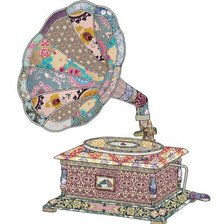 Схема вышивки «Граммофон»