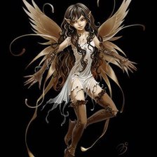 Схема вышивки «Фея»