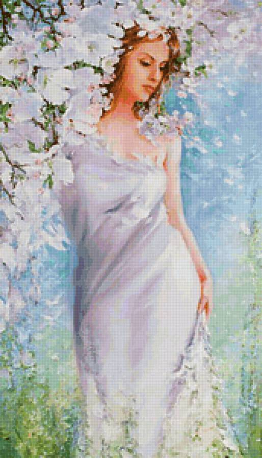 девушка-весна - предпросмотр