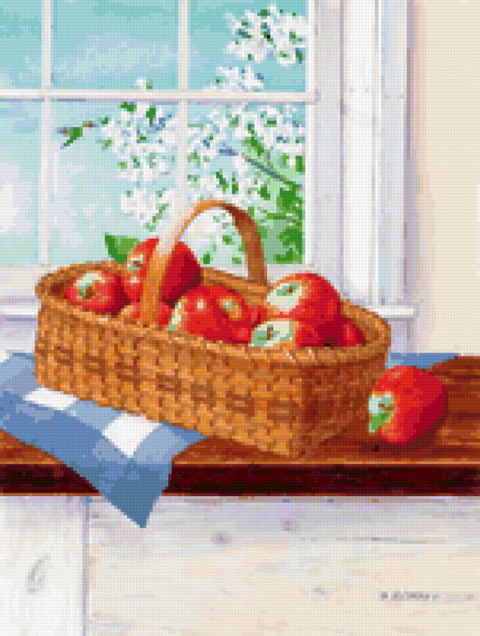 яблоки - яблоки, окно - предпросмотр