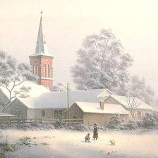 Схема вышивки «утро»