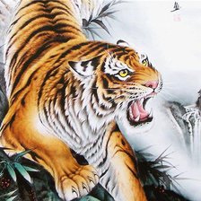 Схема вышивки «Ярость»