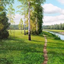 Схема вышивки «Тишина»