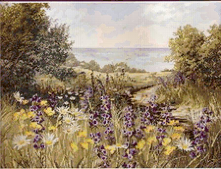 Природа - красота, природа, пейзаж, цветы - предпросмотр