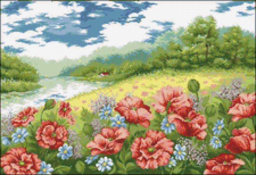 Природа - природа, пейзаж, красота, цветы - предпросмотр