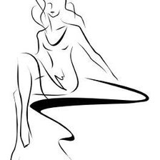 Схема вышивки «Силует»