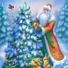 Схема вышивки «С новым годом!»