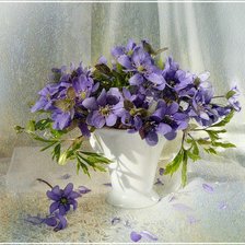 Схема вышивки «цветы»