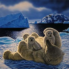 Схема вышивки «Большая медведица»