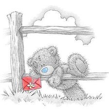 Схема вышивки «bear»