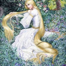 Схема вышивки «Злотовласка»