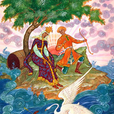 Схема вышивки «сказки Пушкина»