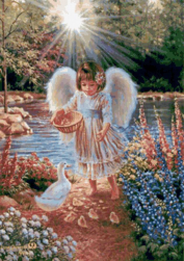 Ангелочек - ребенок, ангел - предпросмотр