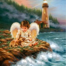 Схема вышивки «Маяк»