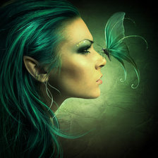 Схема вышивки «эльф»