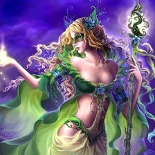 Схема вышивки «фея»