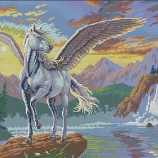 Схема вышивки «Пегас»