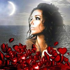 Схема вышивки «Задумчивость»