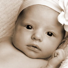 Схема вышивки «ребеночек»