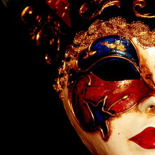 Схема вышивки «маска»