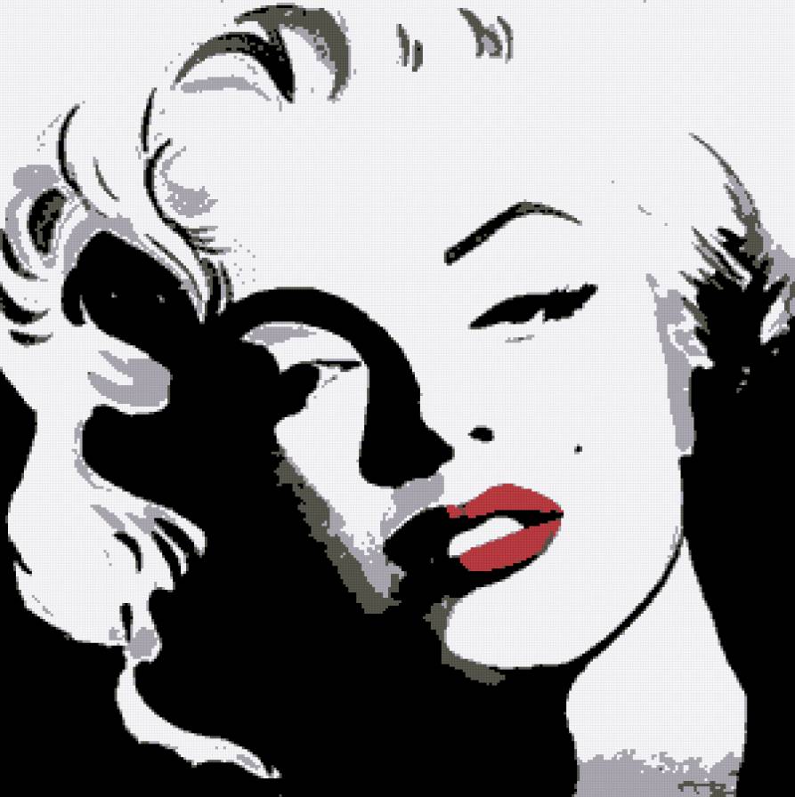 Монро_кр губы - предпросмотр