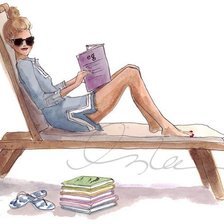 Схема вышивки «Девушка»