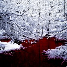 Схема вышивки «Волшебная зима»