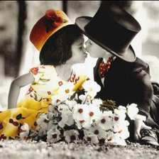 Схема вышивки «поцелюлька»